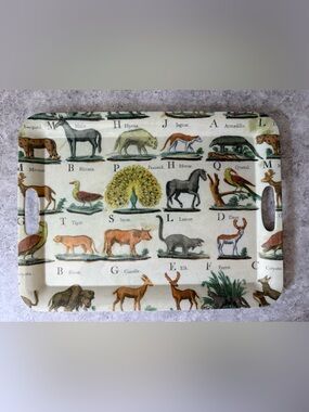 John Derian for Target - Animal Alphabet Melamine Tray